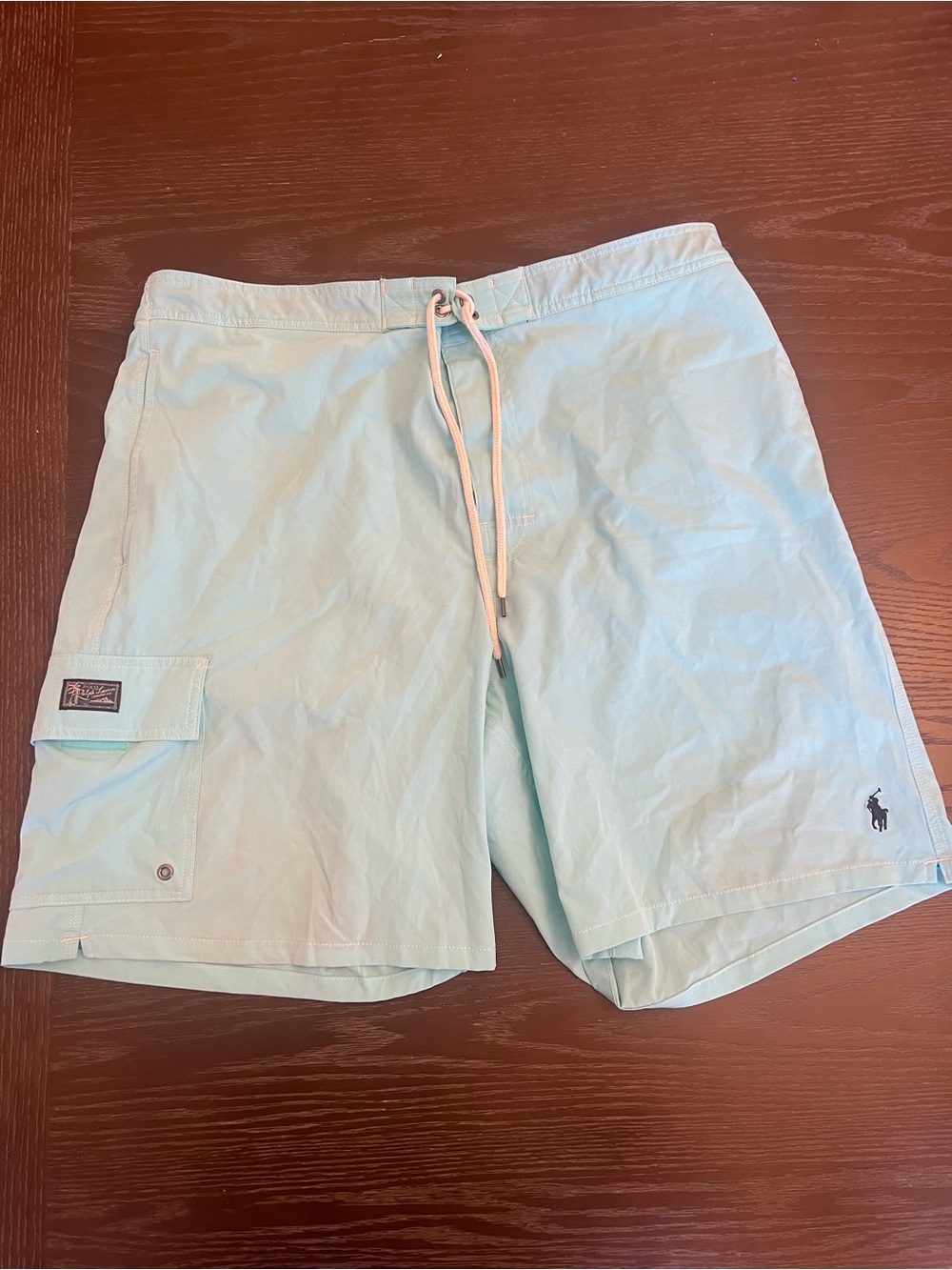Ralph Lauren Light Blue Men’s Swim Board Shorts